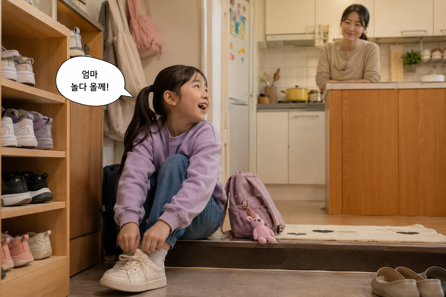 하루치를 끝내면 자유 시간.